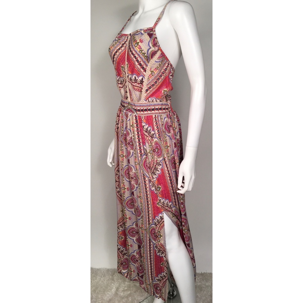Angie Boho Maxi Print Dress - Picture 6 of 11